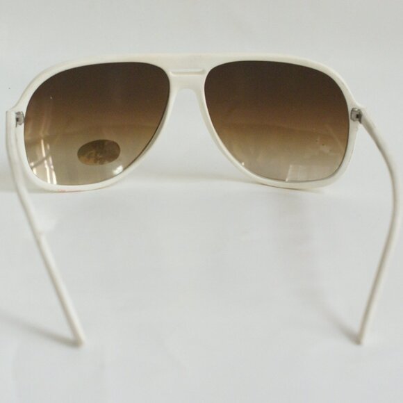 NWT TruVintage 80's Fashion Navigator Gradient lens w/silver mirror Sunglasses - Picture 8 of 12